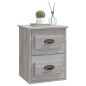 vidaXL Wand-Nachttische 2 Stk. Grau Sonoma 41,5x36x53 cm vidaXL Wand-Nachttische 2 Stk. Grau Sonoma 41,5x36x53 cm
