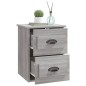 vidaXL Wand-Nachttische 2 Stk. Grau Sonoma 41,5x36x53 cm vidaXL Wand-Nachttische 2 Stk. Grau Sonoma 41,5x36x53 cm