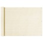 vidaXL Balkon Sichtschutz Creme 75x600 cm HDPE vidaXL Balkon Sichtschutz Creme 75x600 cm HDPE