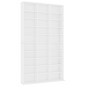 vidaXL CD-Schrank Weiß 102x16x177,5 cm Holzwerkstoff vidaXL CD-Schrank Weiß 102x16x177,5 cm Holzwerkstoff