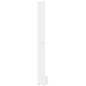 vidaXL CD-Schrank Weiß 102x16x177,5 cm Holzwerkstoff vidaXL CD-Schrank Weiß 102x16x177,5 cm Holzwerkstoff