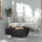 vidaXL Couchtisch Schwarz 85x55x31 cm Holzwerkstoff vidaXL Couchtisch Schwarz 85x55x31 cm Holzwerkstoff
