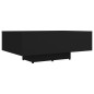 vidaXL Couchtisch Schwarz 85x55x31 cm Holzwerkstoff vidaXL Couchtisch Schwarz 85x55x31 cm Holzwerkstoff