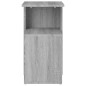vidaXL Beistelltisch Grau Sonoma 36x30x56 cm Holzwerkstoff vidaXL Beistelltisch Grau Sonoma 36x30x56 cm Holzwerkstoff
