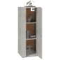 vidaXL TV-Wandschrank Betongrau 40x34,5x100 cm vidaXL TV-Wandschrank Betongrau 40x34,5x100 cm