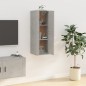 vidaXL TV-Wandschrank Betongrau 40x34,5x100 cm vidaXL TV-Wandschrank Betongrau 40x34,5x100 cm