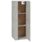 vidaXL TV-Wandschrank Betongrau 40x34,5x100 cm vidaXL TV-Wandschrank Betongrau 40x34,5x100 cm