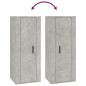 vidaXL TV-Wandschrank Betongrau 40x34,5x100 cm vidaXL TV-Wandschrank Betongrau 40x34,5x100 cm