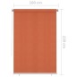 vidaXL Außenrollo 160x230 cm Orange vidaXL Außenrollo 160x230 cm Orange