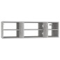 vidaXL Wandregal Betongrau 102x30x29 cm Holzwerkstoff vidaXL Wandregal Betongrau 102x30x29 cm Holzwerkstoff