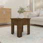 vidaXL Couchtisch Räuchereiche 40x40x42 cm Holzwerkstoff vidaXL Couchtisch Räuchereiche 40x40x42 cm Holzwerkstoff
