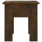 vidaXL Couchtisch Räuchereiche 40x40x42 cm Holzwerkstoff vidaXL Couchtisch Räuchereiche 40x40x42 cm Holzwerkstoff