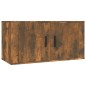 vidaXL TV-Wandschrank Räuchereiche 80x34,5x40 cm vidaXL TV-Wandschrank Räuchereiche 80x34,5x40 cm
