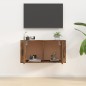 vidaXL TV-Wandschrank Räuchereiche 80x34,5x40 cm vidaXL TV-Wandschrank Räuchereiche 80x34,5x40 cm