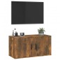 vidaXL TV-Wandschrank Räuchereiche 80x34,5x40 cm vidaXL TV-Wandschrank Räuchereiche 80x34,5x40 cm