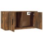 vidaXL TV-Wandschrank Räuchereiche 80x34,5x40 cm vidaXL TV-Wandschrank Räuchereiche 80x34,5x40 cm