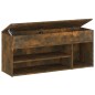 vidaXL Schuhbank Räuchereiche 105x30x45 cm Holzwerkstoff vidaXL Schuhbank Räuchereiche 105x30x45 cm Holzwerkstoff