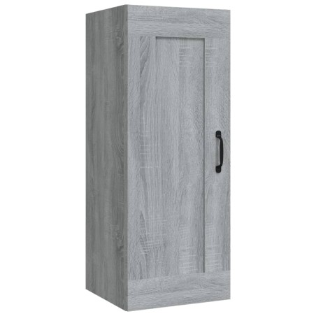 vidaXL Hängeschrank Grau Sonoma 35x34x90 cm Holzwerkstoff