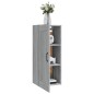 vidaXL Hängeschrank Grau Sonoma 35x34x90 cm Holzwerkstoff vidaXL Hängeschrank Grau Sonoma 35x34x90 cm Holzwerkstoff