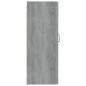 vidaXL Hängeschrank Grau Sonoma 35x34x90 cm Holzwerkstoff vidaXL Hängeschrank Grau Sonoma 35x34x90 cm Holzwerkstoff