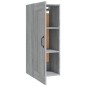 vidaXL Hängeschrank Grau Sonoma 35x34x90 cm Holzwerkstoff vidaXL Hängeschrank Grau Sonoma 35x34x90 cm Holzwerkstoff