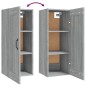 vidaXL Hängeschrank Grau Sonoma 35x34x90 cm Holzwerkstoff vidaXL Hängeschrank Grau Sonoma 35x34x90 cm Holzwerkstoff