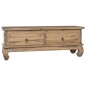 vidaXL TV-Schrank 110x35x40 cm Teak Massivholz vidaXL TV-Schrank 110x35x40 cm Teak Massivholz