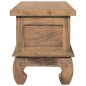 vidaXL TV-Schrank 110x35x40 cm Teak Massivholz vidaXL TV-Schrank 110x35x40 cm Teak Massivholz