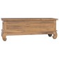 vidaXL TV-Schrank 110x35x40 cm Teak Massivholz vidaXL TV-Schrank 110x35x40 cm Teak Massivholz