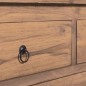 vidaXL TV-Schrank 110x35x40 cm Teak Massivholz vidaXL TV-Schrank 110x35x40 cm Teak Massivholz