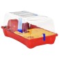 vidaXL Hamsterkäfig Rot 57x33x26 cm Polypropylen vidaXL Hamsterkäfig Rot 57x33x26 cm Polypropylen