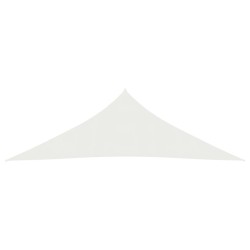 vidaXL Sonnensegel 160 g/m² Weiß 3,5x3,5x4,9 m HDPE