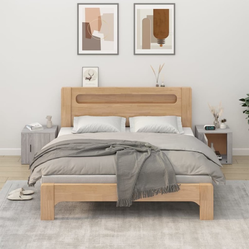 vidaXL Nachttische 2 Stk. Grau Sonoma 50x39x47 cm vidaXL Nachttische 2 Stk. Grau Sonoma 50x39x47 cm