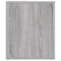 vidaXL Nachttische 2 Stk. Grau Sonoma 50x39x47 cm vidaXL Nachttische 2 Stk. Grau Sonoma 50x39x47 cm