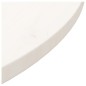 vidaXL Tischplatte Weiß Ø70x2,5 cm Massivholz Kiefer vidaXL Tischplatte Weiß Ø70x2,5 cm Massivholz Kiefer