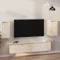 vidaXL Wandschränke 2 Stk. 30x30x60 cm Massivholz Kiefer vidaXL Wandschränke 2 Stk. 30x30x60 cm Massivholz Kiefer