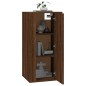 vidaXL TV-Wandschrank Braun Eichen-Optik 40x34,5x80 cm vidaXL TV-Wandschrank Braun Eichen-Optik 40x34,5x80 cm