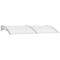 vidaXL Türvordach Grau und Transparent 240×80 cm PC vidaXL Türvordach Grau und Transparent 240×80 cm PC