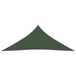 vidaXL Sonnensegel 160 g/m² Dunkelgrün 5x6x6 m HDPE
