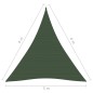 vidaXL Sonnensegel 160 g/m² Dunkelgrün 5x6x6 m HDPE vidaXL Sonnensegel 160 g/m² Dunkelgrün 5x6x6 m HDPE