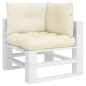 Palettenkissen 3-tlg. Creme Stoff Palettenkissen 3-tlg. Creme Stoff