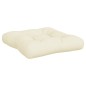 Palettenkissen 3-tlg. Creme Stoff Palettenkissen 3-tlg. Creme Stoff