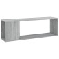vidaXL TV-Schrank Grau Sonoma 100x24x32 cm Holzwerkstoff vidaXL TV-Schrank Grau Sonoma 100x24x32 cm Holzwerkstoff