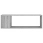 vidaXL TV-Schrank Grau Sonoma 100x24x32 cm Holzwerkstoff vidaXL TV-Schrank Grau Sonoma 100x24x32 cm Holzwerkstoff