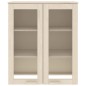 vidaXL Highboard-Oberteil HAMAR Honigbraun 85x35x100 cm Massivholz