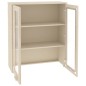 vidaXL Highboard-Oberteil HAMAR Honigbraun 85x35x100 cm Massivholz