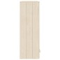 vidaXL Highboard-Oberteil HAMAR Honigbraun 85x35x100 cm Massivholz