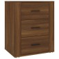 vidaXL Nachttisch Braun Eichen-Optik 50x36x60 cm Holzwerkstoff vidaXL Nachttisch Braun Eichen-Optik 50x36x60 cm Holzwerkstoff