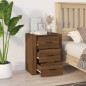 vidaXL Nachttisch Braun Eichen-Optik 50x36x60 cm Holzwerkstoff vidaXL Nachttisch Braun Eichen-Optik 50x36x60 cm Holzwerkstoff