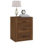 vidaXL Nachttisch Braun Eichen-Optik 50x36x60 cm Holzwerkstoff vidaXL Nachttisch Braun Eichen-Optik 50x36x60 cm Holzwerkstoff